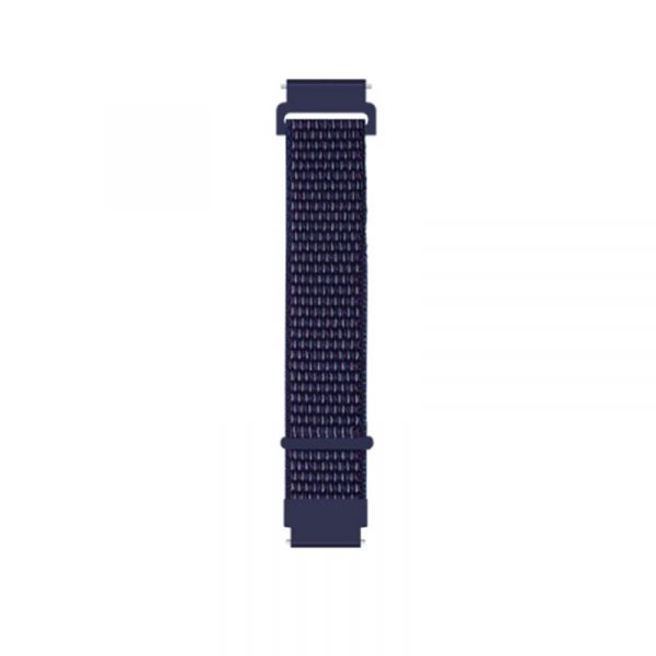  BeCover Nylon Style  Samsung Galaxy Watch 42mm/Watch Active/Active 2 40/44mm/Watch 3 41mm/Gear S2 Classic/Gear Sport Deep Blue (705820) -  2