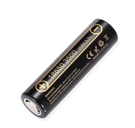  LiitoKala 18650 Li-Ion 3500 mAh Black -  1