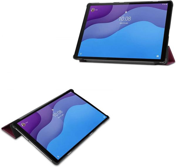 - BeCover Smart  Lenovo Tab M10 HD 2nd Gen TB-X306 Red Wine (705974) -  4