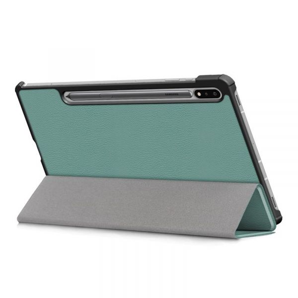 - BeCover Smart  Samsung Galaxy Tab S7+ SM-T970/SM-T975 Dark Green (705227) -  3