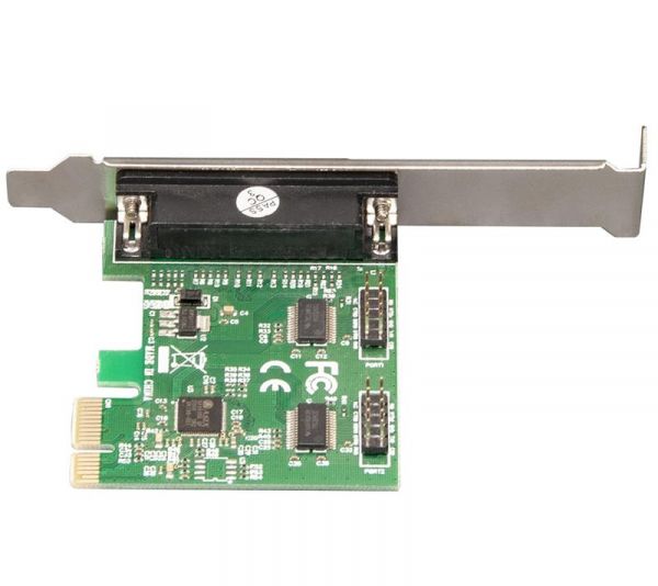  PCI-E - Frime to RS232+LPT (2  RS232 + 1 LPT), ASIX AX99100 (ECF-PCIto2S1PAX99100.LP) -  2