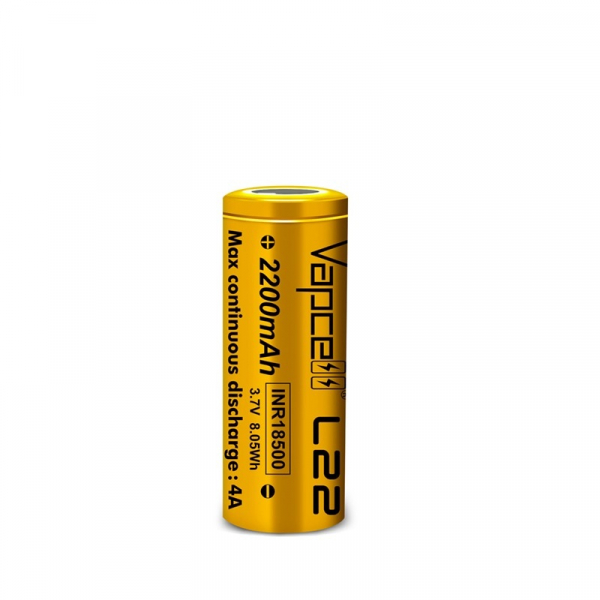  Vapcell 18500 L22 Li-Ion 2200mAh 1 -  1