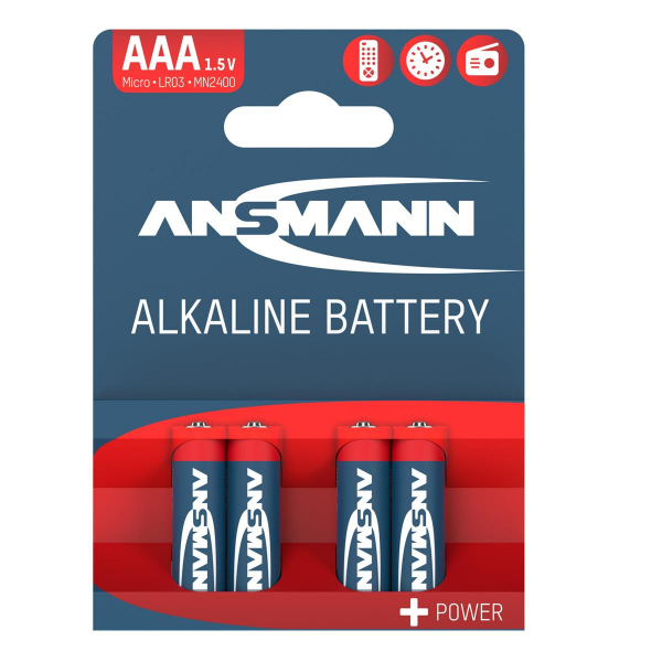  Ansmann AAA/LR03 BL 4 -  1