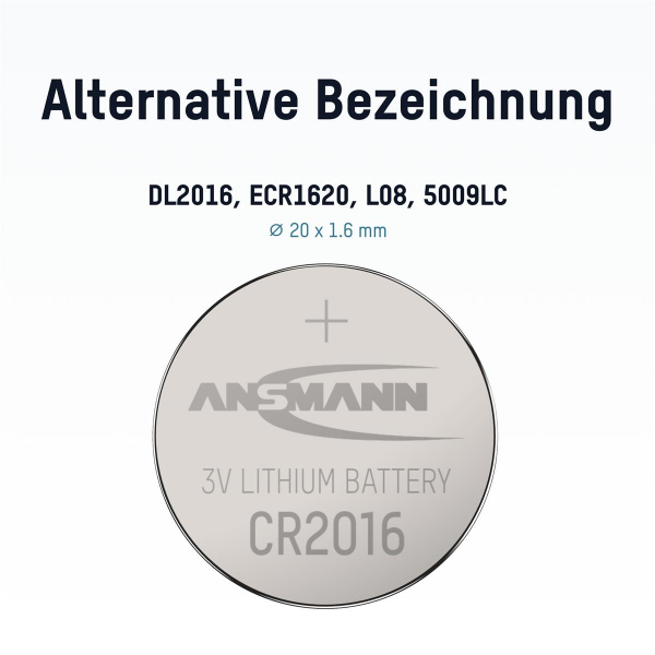  Ansmann CR2016 BL 1 -  4