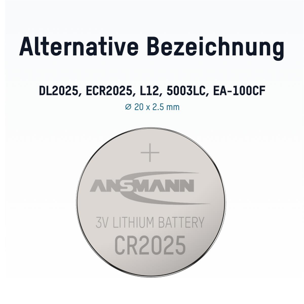  Ansmann CR2025 BL 1 -  4