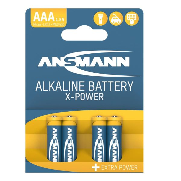  Ansmann X-Power AAA/LR03 BL 4 -  1