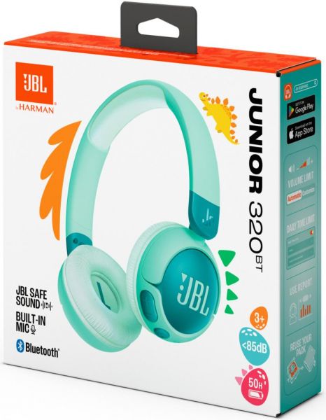 Bluetooth- JBL JR320BT Green (JBLJR320BTGRN) -  5