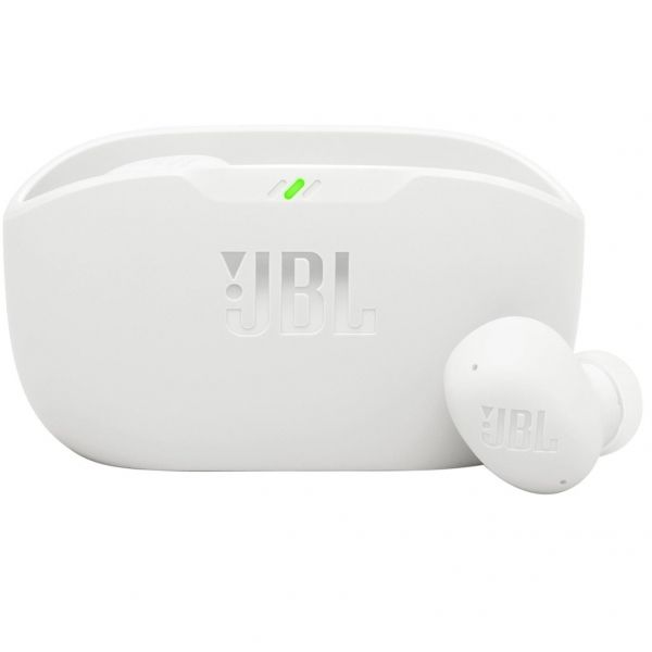  JBL Wave Buds 2, White, Bluetooth, ,    ,  "JBL Deep Bass Sound" (JBLWBUDS2WHT) -  1