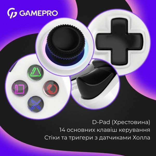  GamePro GPS13W White -  8