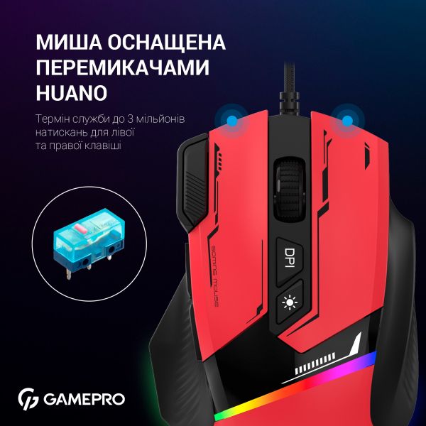  GamePro GM300R Red -  11