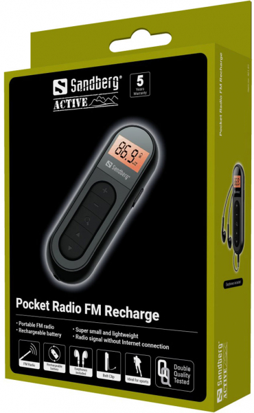  Sandberg FM  (Rechargeable)   (421-01) -  6