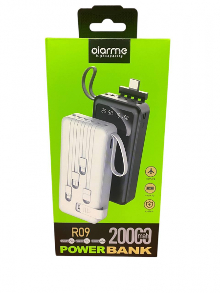    Oiarme R09 20000mAh Black (OI- R09-BK) -  13