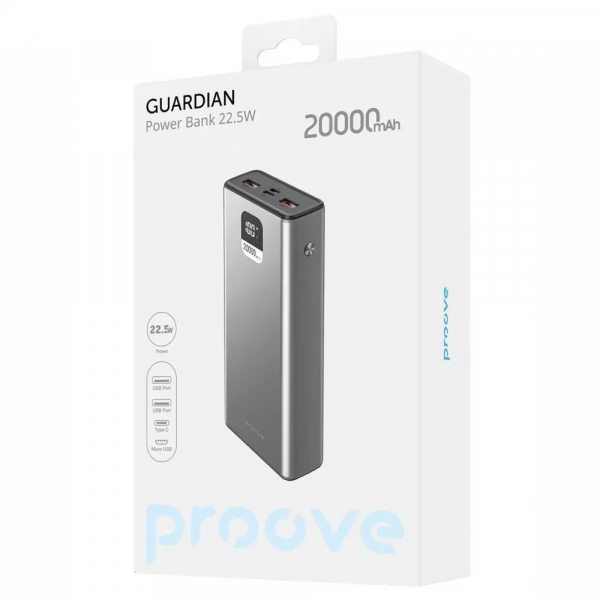    Proove Guardian 22.5W 20000mAh (2001001750077) -  3