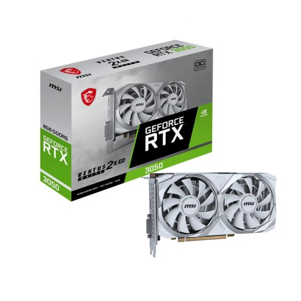 i MSI GeForce RTX 3050 8Gb VENTUS 2X XS OC (RTX 3050 VENTUS 2X XS 8G OC)  -  1