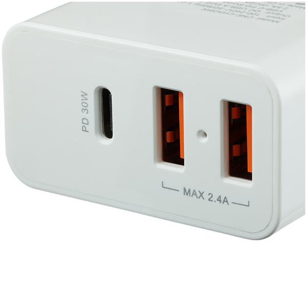    Canyon (2USB, 2.4A) White (CNE-CHA08W) -  2