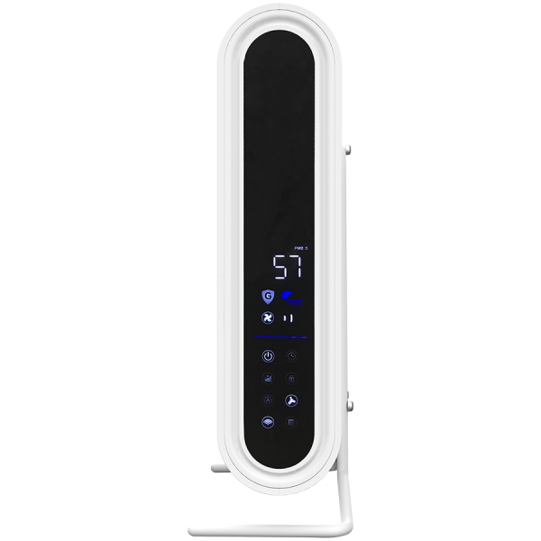   AENO Air Purifier AP2S, Wi-Fi, UV lamp, ionization, Tvoc sensor, CADR  363 m/h,  45m2, carbon filter +Hepa H13, wall mounting (AAP0002S) -  4