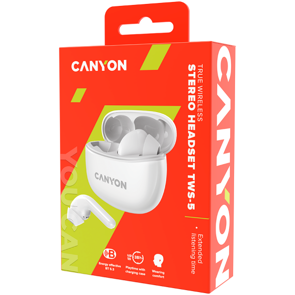  Canyon TWS-5 White (CNS-TWS5W) -  5