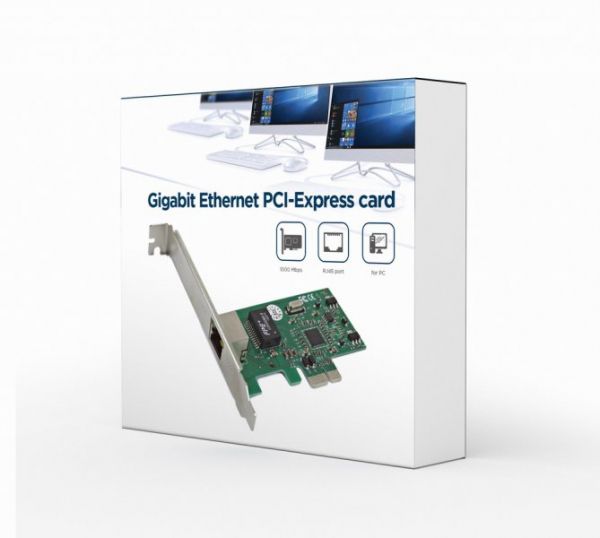  , 1000 Base-TX PCI Realtek  Gembird NIC-GX1 -  2