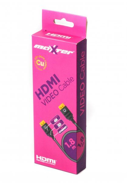    HDMI V.1.4, 4 30 ,  , 1.8  Maxxter VB-HDMI4-6 -  2