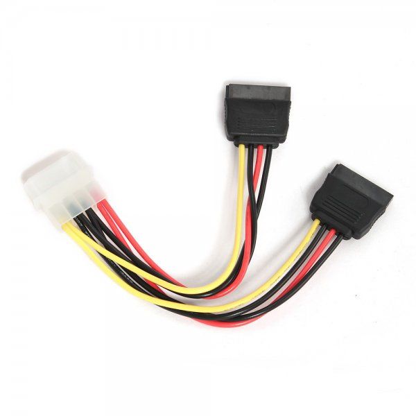   (Molex) M/F + 2 SATA  , 300  Cablexpert CC-SATA-PSY-0.3M -  2