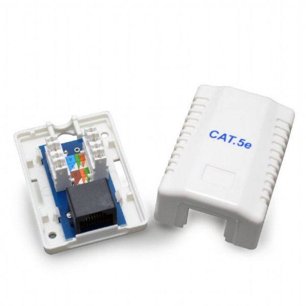  , RJ-45, 5E cat,  Cablexpert NCAC-1U5E-01 -  2