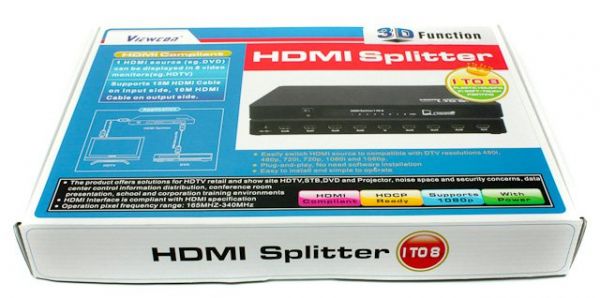  HDMI, 8 ,  3D Viewcon VE405 -  3