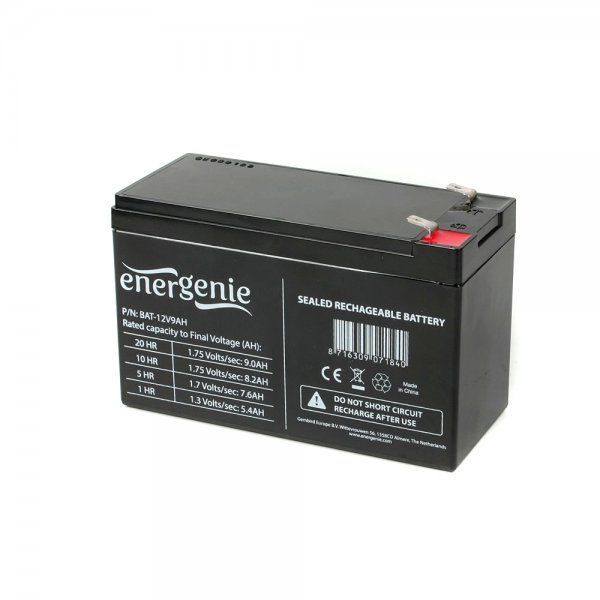      12  9 A EnerGenie BAT-12V9AH -  1