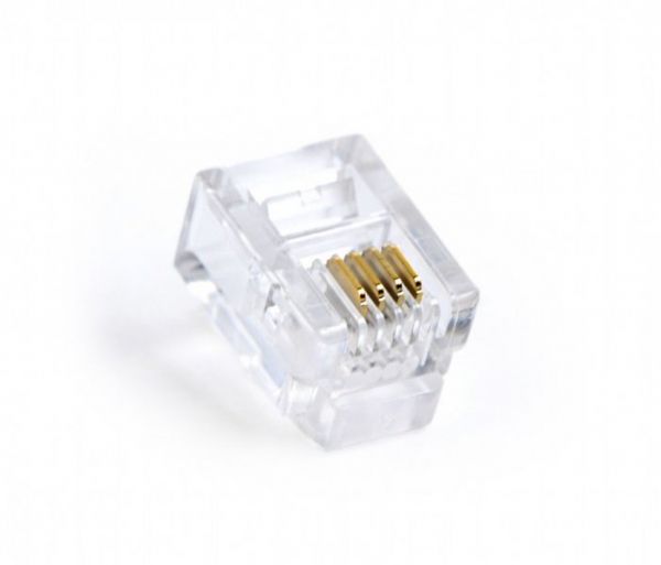  6P4C, RJ11   (100 .) Cablexpert MP-6P4C/100 -  2