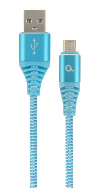  micro USB 2.0 A-/Micro B-, , 2.1  Cablexpert CC-USB2B-AMmBM-2M-VW -  1