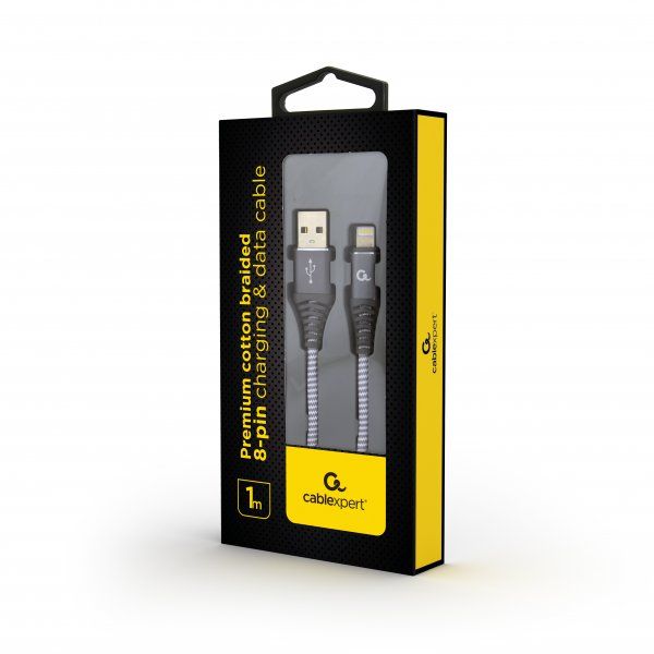  USB 2.0 -/Lightning, 1 , , 2.1  Cablexpert CC-USB2B-AMLM-1M-WB2 -  2