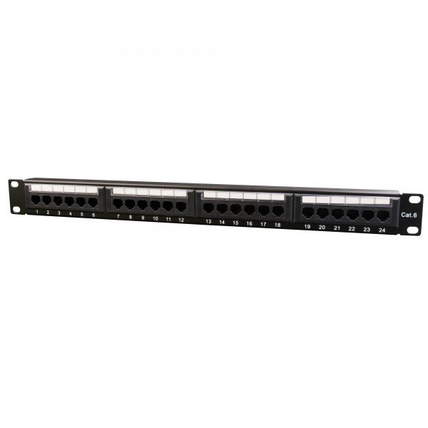  , Cat 6, 24 , UTP Cablexpert NPP-C624CM-001 -  1