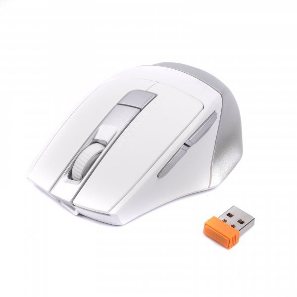   Fstyler, BT+RF (Combo), USB, 2400 dpi,  Li- A4Tech FB35C (Icy White) -  1