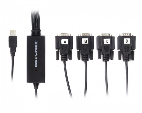 - USB 2.0-4 COM (9+25pin), 1.4  Viewcon VE671 -  1