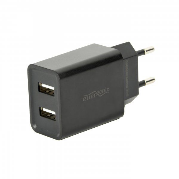   USB 2.1 A,  EnerGenie EG-U2C2A-03-BK -  1