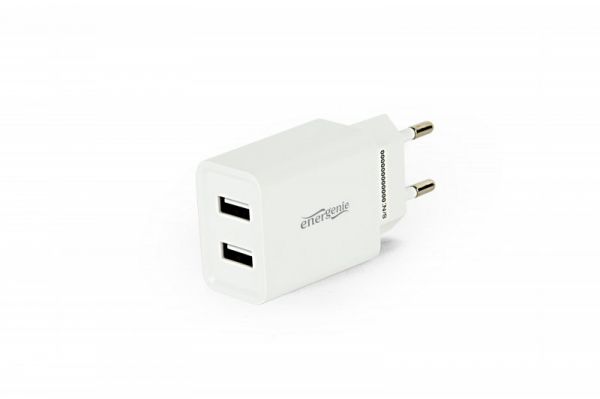   USB 2.1 A,  EnerGenie EG-U2C2A-03-W -  1