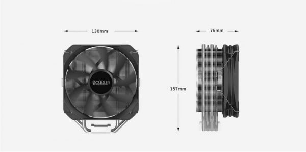  , TDP 200 ,  157 , Hydraulic bearing PCCOOLER PALADIN 400 -  7