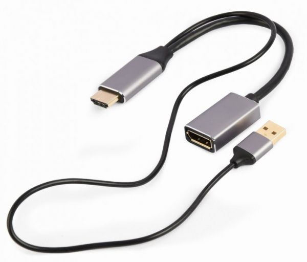 - HDMI  DisplayPort, 4K 60  Cablexpert A-HDMIM-DPF-02 -  2