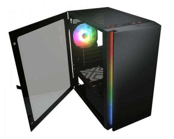  , 2*140mm ARGB, 1*120mm ARGB  , ATX/mATX/mini-ITX,   Cougar Purity RGB (Black) -  4