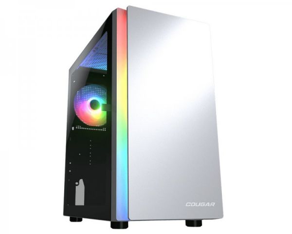  , 2*140mm ARGB, 1*120mm ARGB  , ATX/mATX/mini-ITX,   Cougar Purity RGB (White) -  1