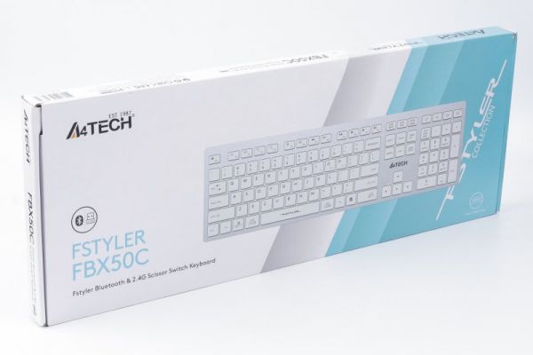      A4Tech Fstyler FBX50C (White) -  5