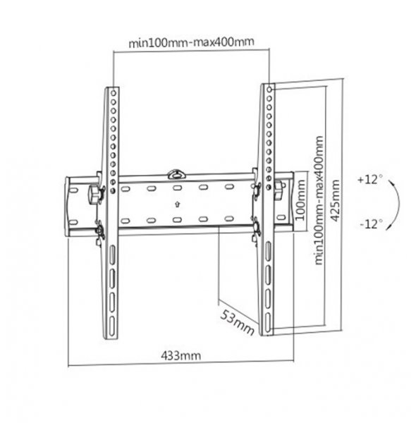    32 - 55 ( 40 ) Gembird WM-55T-02 -  2