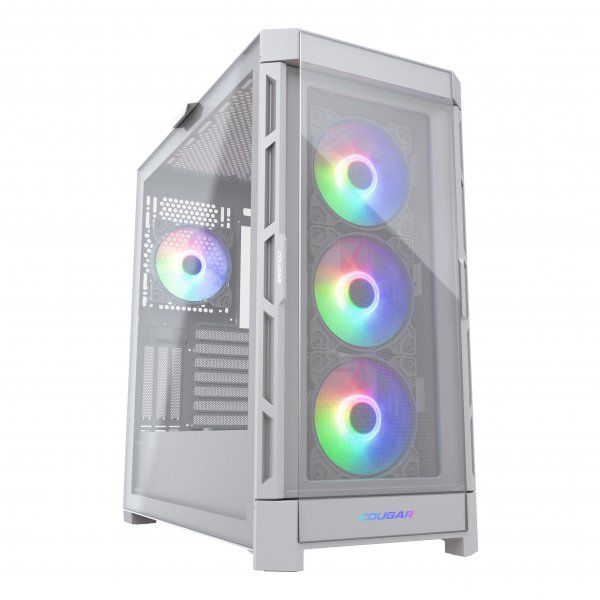  , 3*120mm ARGB, 1*120mm ARGB  , ATX/mATX/mini-ITX,   Cougar Duoface Pro RGB (White) -  1