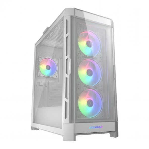  , 3*120mm ARGB, 1*120mm ARGB  , ATX/mATX/mini-ITX,   Cougar Duoface Pro RGB (White) -  2