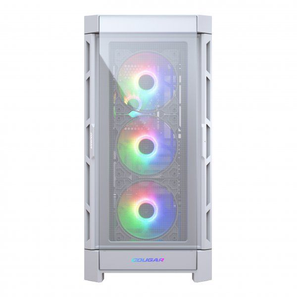  , 3*120mm ARGB, 1*120mm ARGB  , ATX/mATX/mini-ITX,   Cougar Duoface Pro RGB (White) -  7