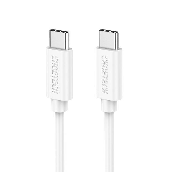  USB 2.0 C-/C-, 1 ,  Choetech CC0002-WH -  2