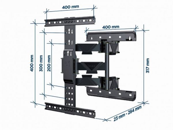     32 - 65 ( 37 ) Gembird WM-65ST-01 -  2