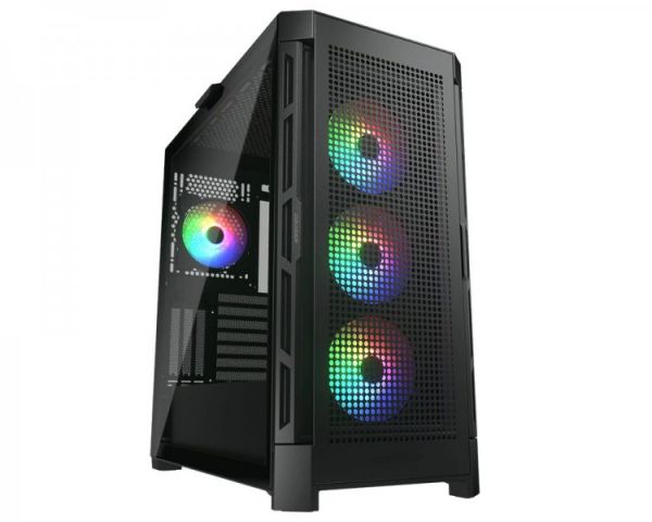  , 2*140mm ARGB, 1*120mm ARGB  , ATX/mATX/mini-ITX,   Cougar Airface Pro RGB -  1