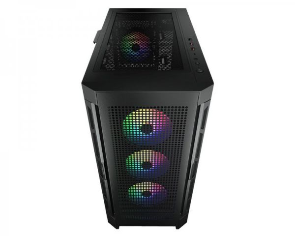  , 2*140mm ARGB, 1*120mm ARGB  , ATX/mATX/mini-ITX,   Cougar Airface Pro RGB -  2