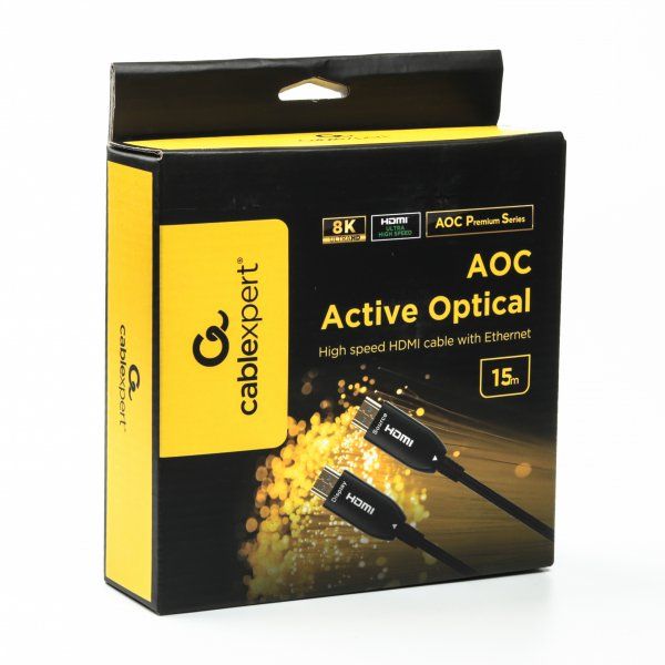   (AOC) HDMI V.2.1, 8 60,  , 15  Cablexpert CCBP-HDMI8K-AOC-15M-EU -  2