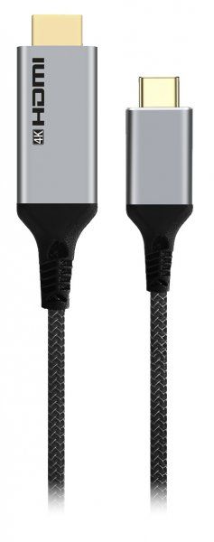  USB-C  HDMI, 4K 60 , 1.8  Cablexpert A-CM-HDMIM4K-1.8M -  1